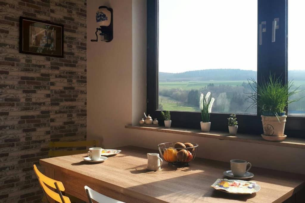Ferienwohnung Alpaka Blick Schneppenbach 외부 사진